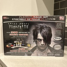 Criss Angel Mind Freak Platinum Magic Kit Over 350 Tricks w/ DVD Complete Set