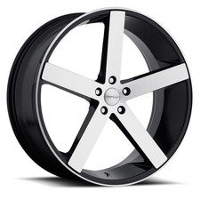 Cavallo Clv-5 22x9 5x114.3 35 Gloss Black Machined Wheel Rim Fits Mustang Cavallo Clv-5 22x9 5x114.3 35 Gloss Black Machined Wheel Rim Fits Mustang