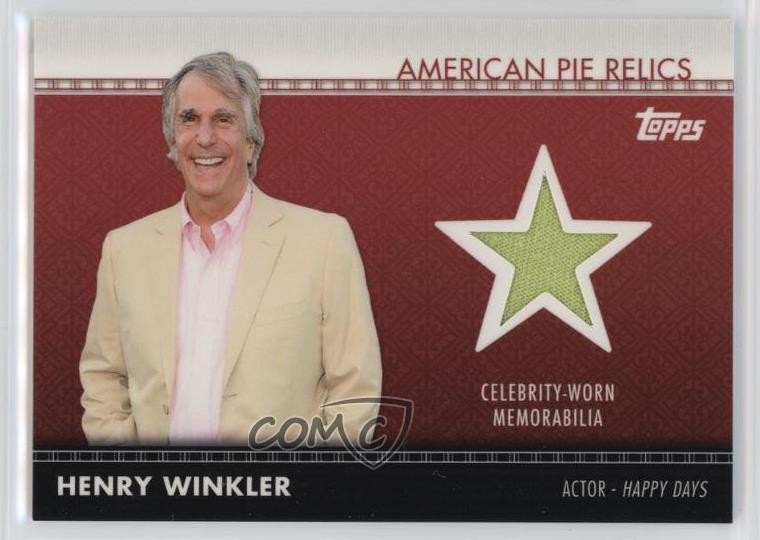 2011 Topps American Pie American Pie Relics Henry Winkler #APR-31 2q0