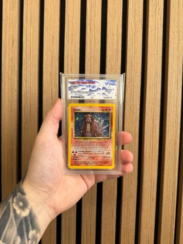 Entei 6/64 – Neo Revelation – Double Holo Error Certified English – ACE 6