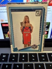 2025 Donruss WNBA Kiki Iriafen #94 Rated Rookie RC Washington Mystics