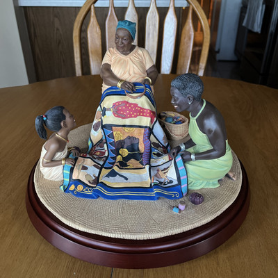 Thomas Blackshear s  Ebony Visions  The Thread s That Bind  Sculpture 2003