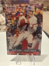 1991 Pro Set #138 John Elway Denver Broncos HOF! 2 Card Min! Read Description