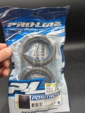Proline Positrons 2wd Front Tires M4 8257-03 Blue Dot 1/10th Scale 