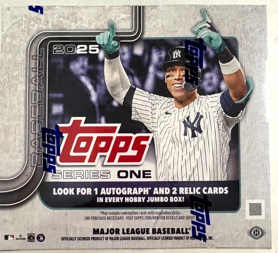 2025 TOPPS SERIES 1 BASEBALL JUMBO HOBBY BOX