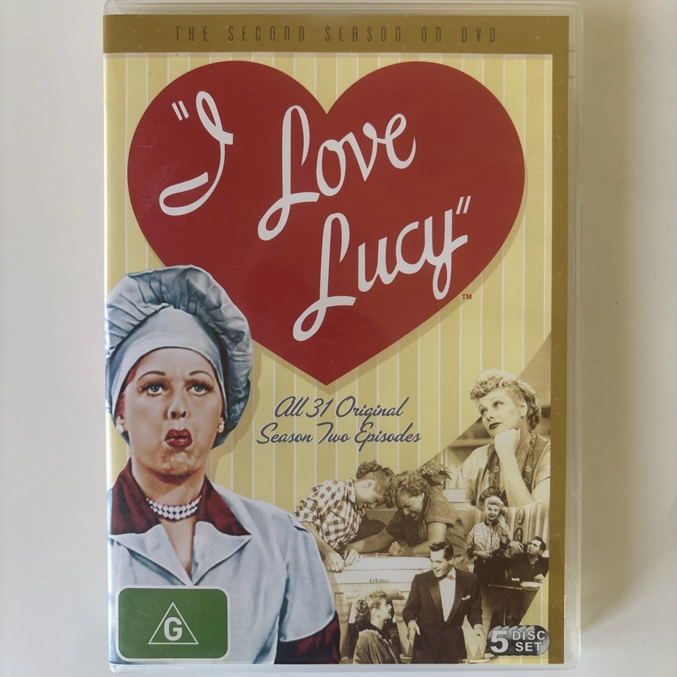 I Love Lucy DVD Serie de TV Temporadas 2 y 3 y 50 Aniversario Especial PAL Región 4 Foto 2 de 4