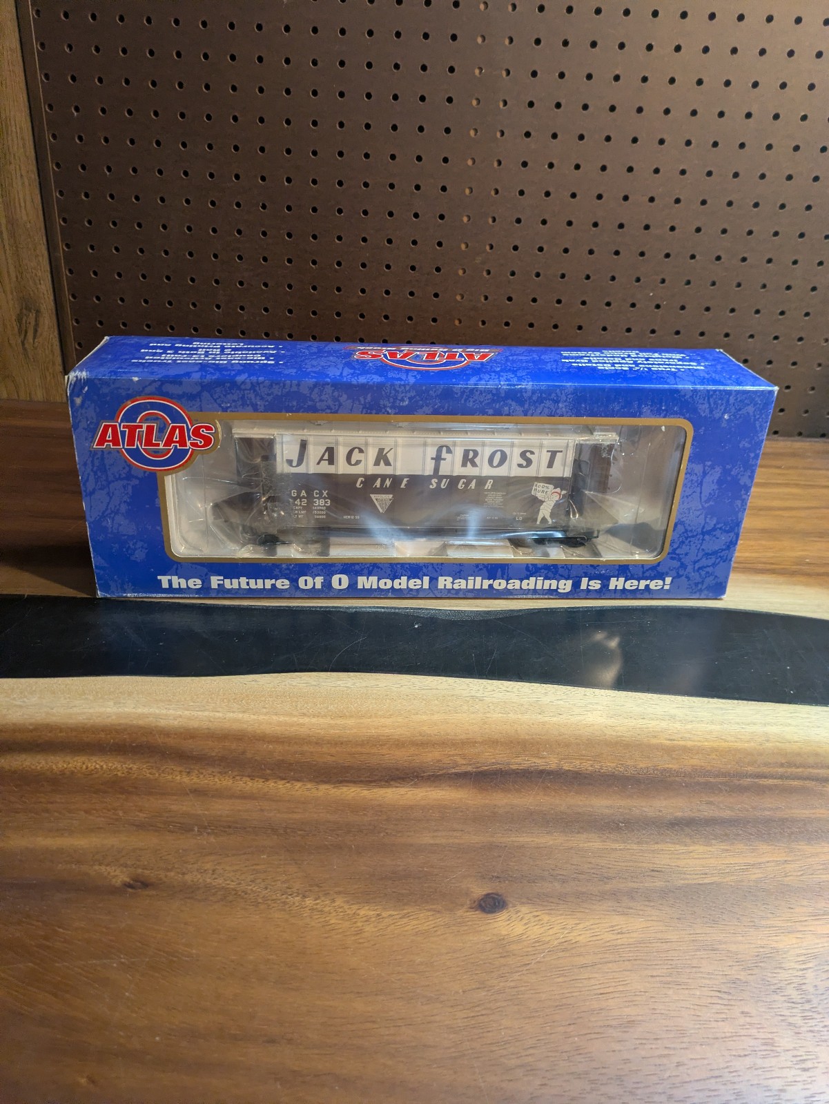 Atlas GATX Airslide Covered Hopper 6356-2 Jack Frost 42383 3 rail  O GAUGE