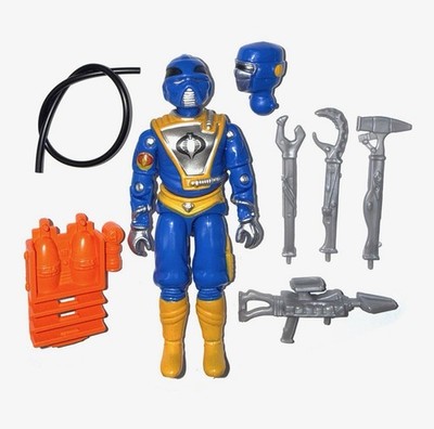 NEW GI JOE 2026 BLACK MAJOR CUSTOM COMIC BOOK B.A.T. STYLE TECHNO VIPER