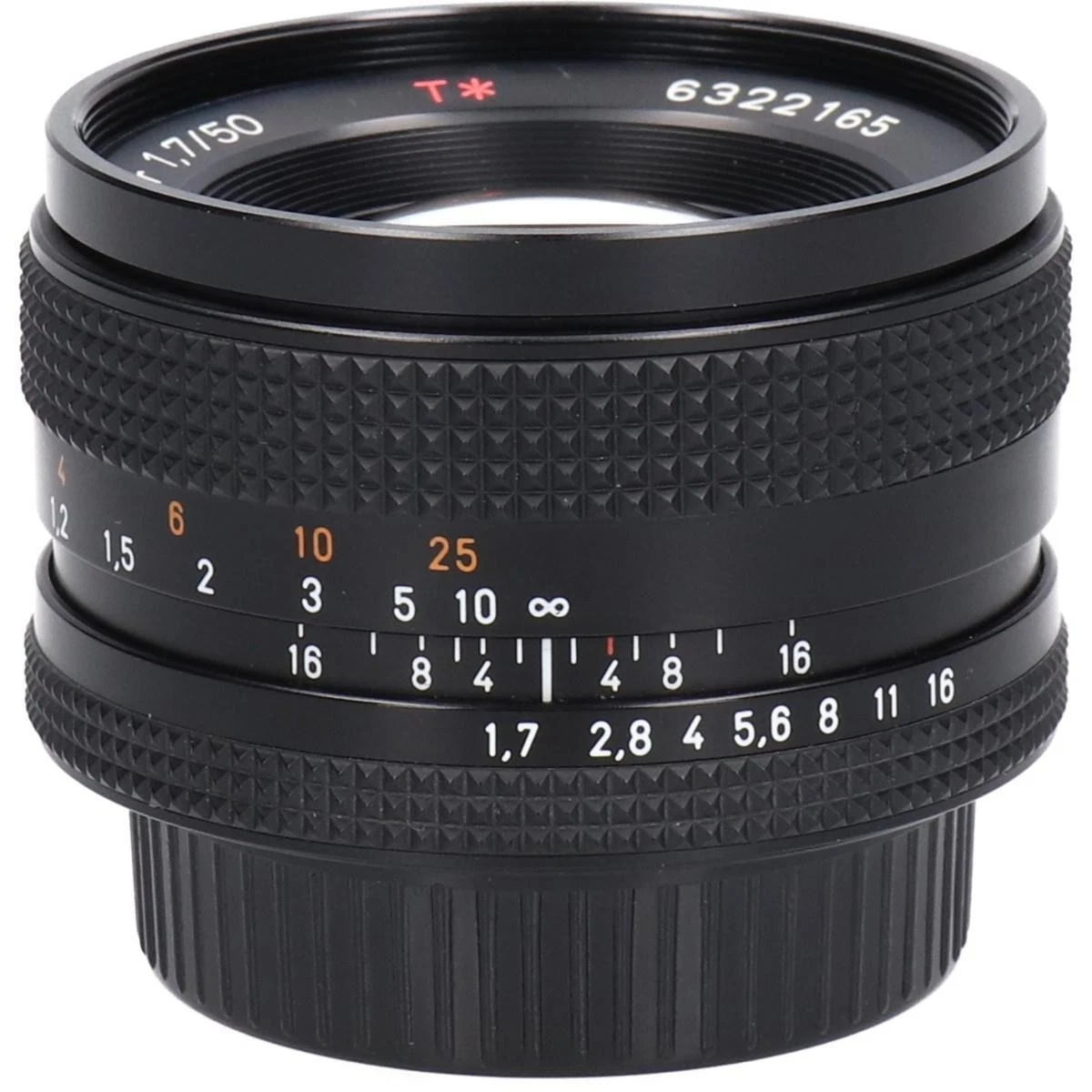 ZEISS Planar T* Camera Lenses 50mm Focal f/1.7 Maximum Aperture
