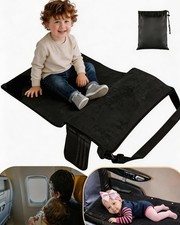 Toddler Airplane Bed, Portable Airplane Seat Extender Travel Bed for Kids, So...