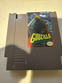 Godzilla: Monster of Monsters NES - Cartridge + Sleeve - Tested Working