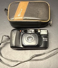 FUJI Discovery Auto Focus - 190 Zoom - 35MM Camera - Tested - w/ Carrying Case