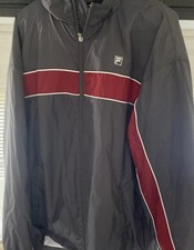 Fila Sweat Suit Size Large In Good Condition With Red Strip On The Shirt