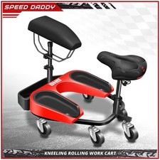 300lbs Capacity Adjustable Kneelingsitting Creeper W Casters Chest Support 300lbs Capacity Adjustable Kneelingsitting Creeper W Casters Chest Support