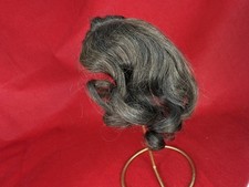 Vintage French Human Hair Doll Wig Sz 6 For Antique Bisque Doll