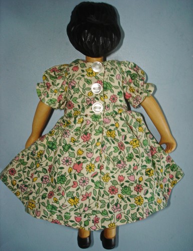 Artist Robert Raikes 6.5" Hitty Wooden Doll in Tagged Dress China 2002-on - Picture 4 of 19