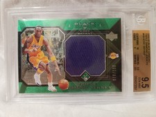 2004 UD Black Diamond Kobe Bryant /100 Jersey BGS 9.5 POP 1