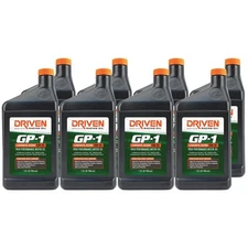 Driven Racing Engine 19306, GP-1 High Perf Oil, Synthetic Blend 10W-30, 8 Quarts