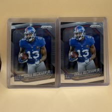 Panini Prizm Football 2025 Odell Beckham Jr. Giants No. 285 2 Cards