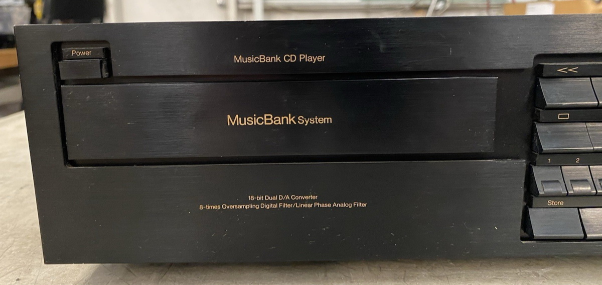 Vintage Nakamichi MB-3 MusicBank System CD Player - FOR REPAIR