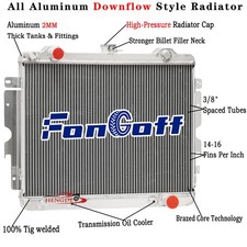3row Radiator For 1974-76 Dodge Dartplymouth Dustervaliantscamp 5.9l 5.2l V8