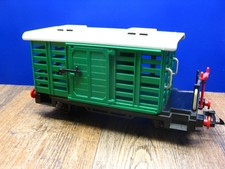 Playmobil Waggon Viehwaggon 4101 Spur G Eisenbahn