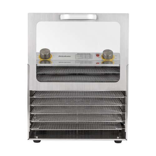 400W Botones Rectangulares Secadora Alimentos con 8* Rejillas - Imagen 6 de 18