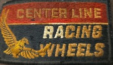 Vintage Center Line Racing Wheels Patch With Name Robert Patch Vintage Center Line Racing Wheels Patch With Name Robert Patch
