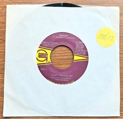 TOY TRAVALINI ''This Is It (This Is My Love)'' EX 80s Soul GORDY Archiv Motown 45