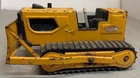 VINTAGE 1970s TONKA  T-6 Pressed Steel & Plastic Bulldozer Toy USED