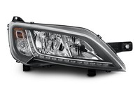 Peugeot Boxer Scheinwerfer Rechts Vorne LED DRL Schwarz OEM Passagier