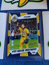 Kelsie Whitmore Savannah Bananas Baseball Card 2026 Choice Banana Ball #33 RC