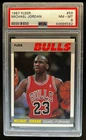 1987-88 Fleer Michael Jordan #59 Bulls PSA 8
