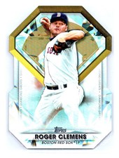 Roger Clemens 2022 Topps Update Diamond Greats Die Cuts #DGDC-54 Boston Red Sox