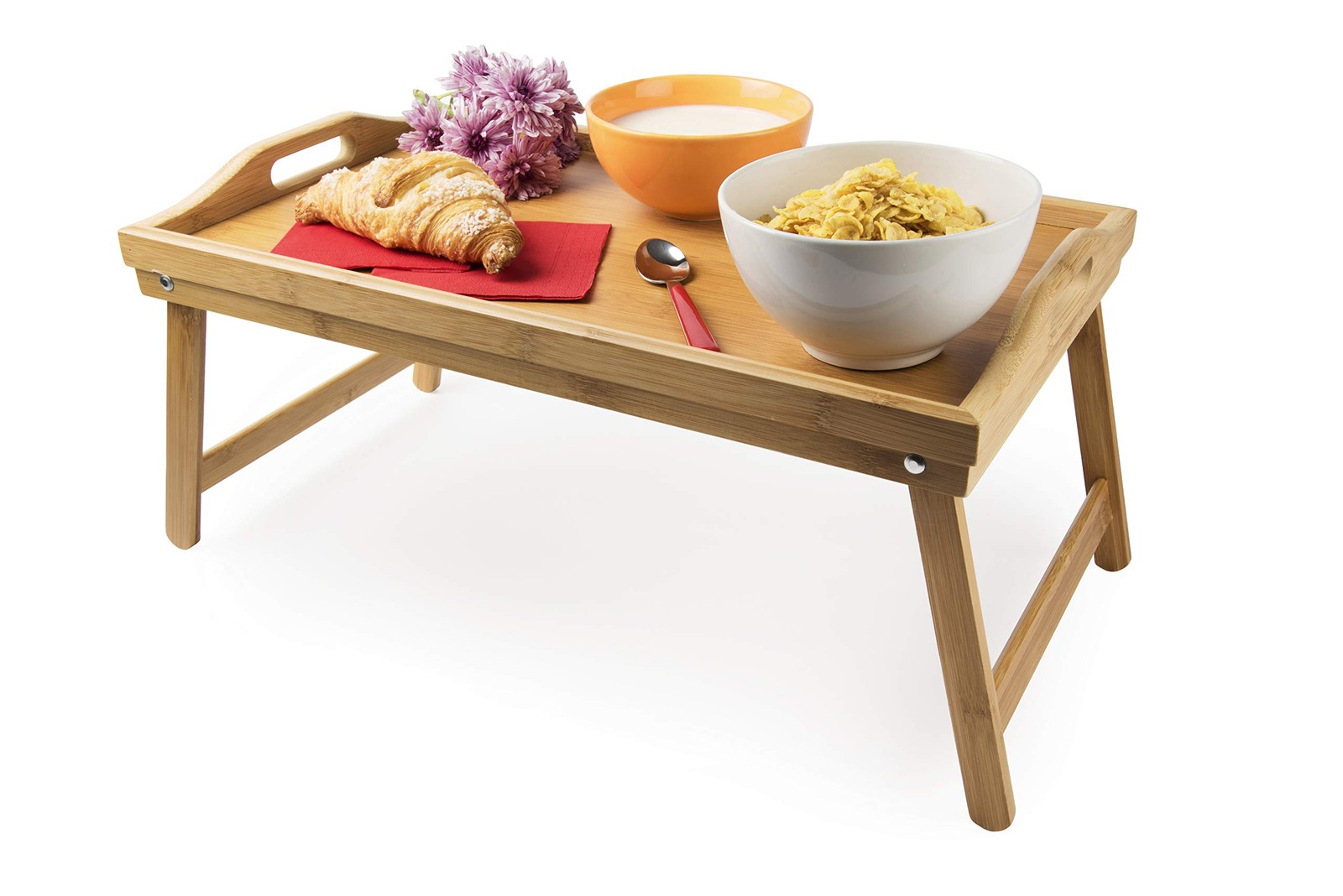 Excelsa Eco Living Vassoio Pieghevole, Bamboo, 50 x 30 x h. 25 cm (l4F)