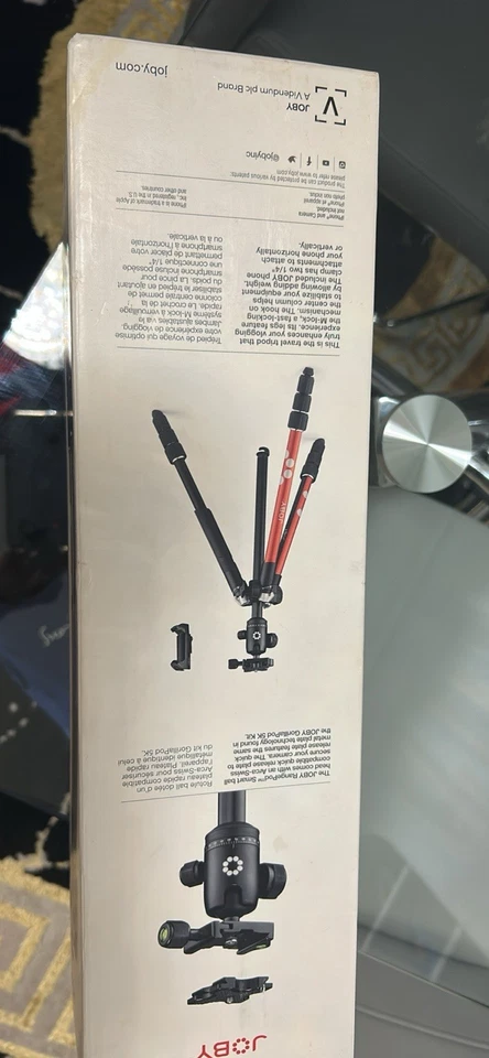 Trípode JOBY JB01678-BWW RangePod - rojo Foto 3 de 4