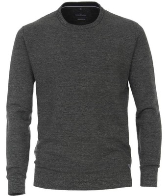 Casa Moda Crew Neck Sweater Deep Forest Green