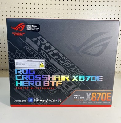 ASUS ROG Crosshair X870E Hero BTF AM5 DDR5 WiFi 7 ATX Motherboard