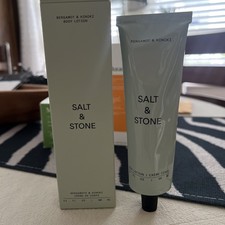 Salt Stone Body Lotion Women Men Bergamot Hinoki 3.4 fl oz/100ml NIB