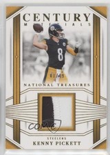 2023 Panini National Treasures Century Materials Gold 1/49 Kenny Pickett 0us8