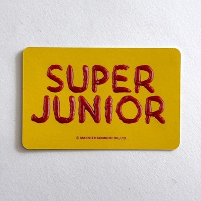 SUPER JUNIOR SJ Pop-Up SJ MARKET Official MD Trading Card Benefit