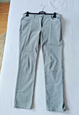 Cordhose Hellgrau feincord  lockere Freizeithose W31/L32 neu - Damenmode