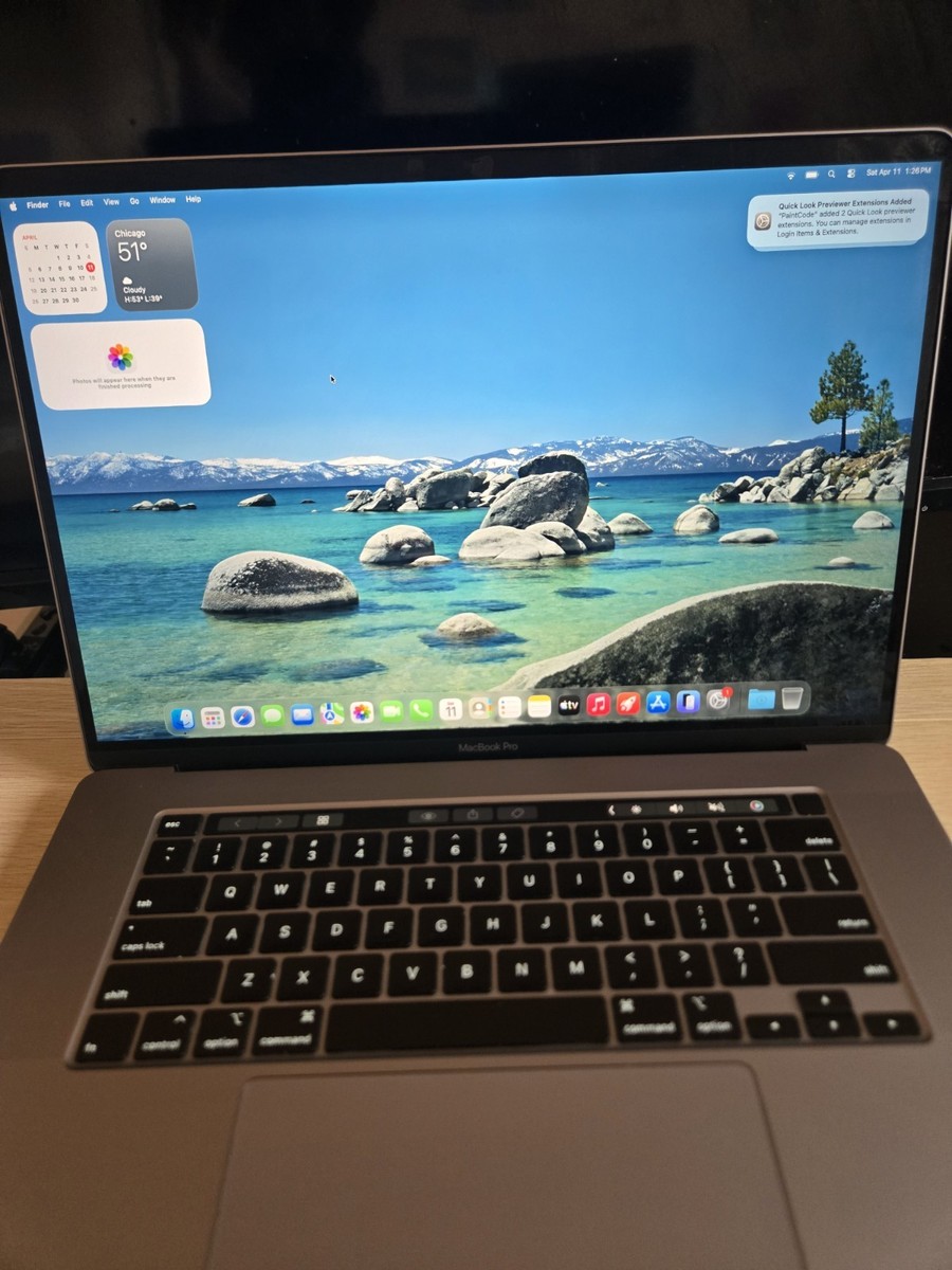 Apple MacBook Pro 16-inch 2019 Intel Core i9 32GB 1TB SSD Gray