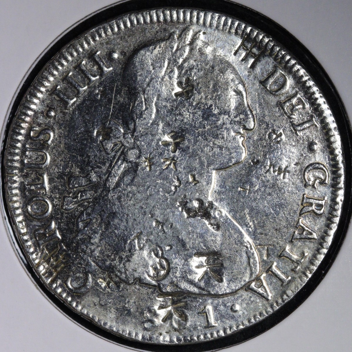 1801 PTS PP Bolivia 8 Reales Chop Marked E712 XXLM | eBay
