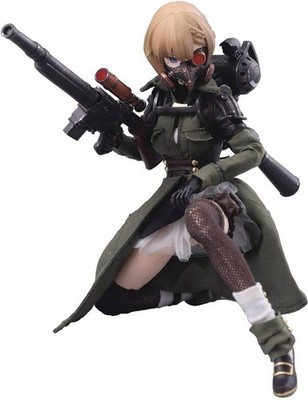 LYNXPULSE POCKET ART Series PA001 Emilia 1/12scale PVC ABS Cloth Action Figure