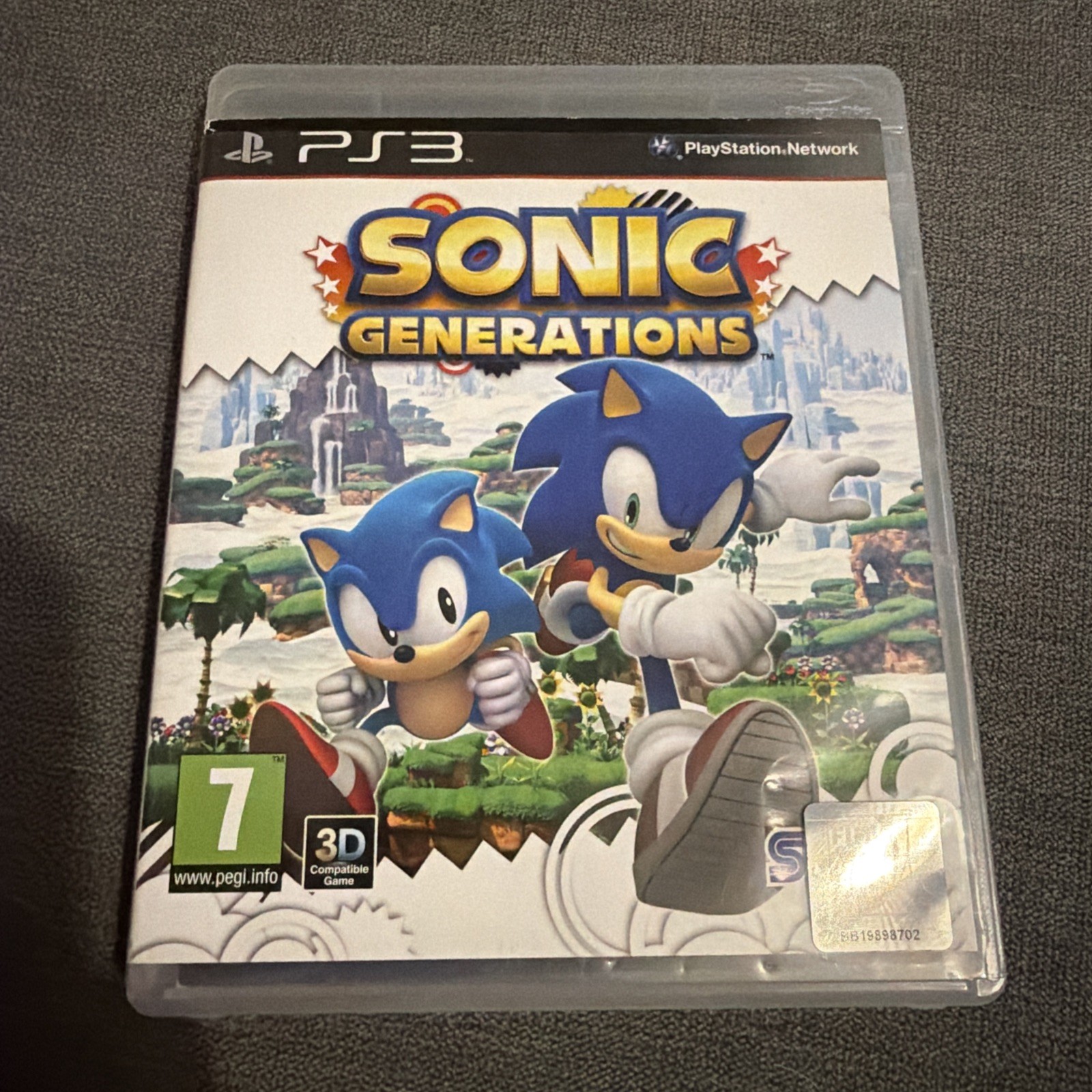 Sonic Generations (Sony PlayStation 3, 2011) - PS3
