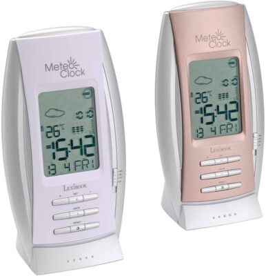 Lexibook SM840 Wetterstation Temperatur Wetter Luftdruck Uhrzeit Wecker