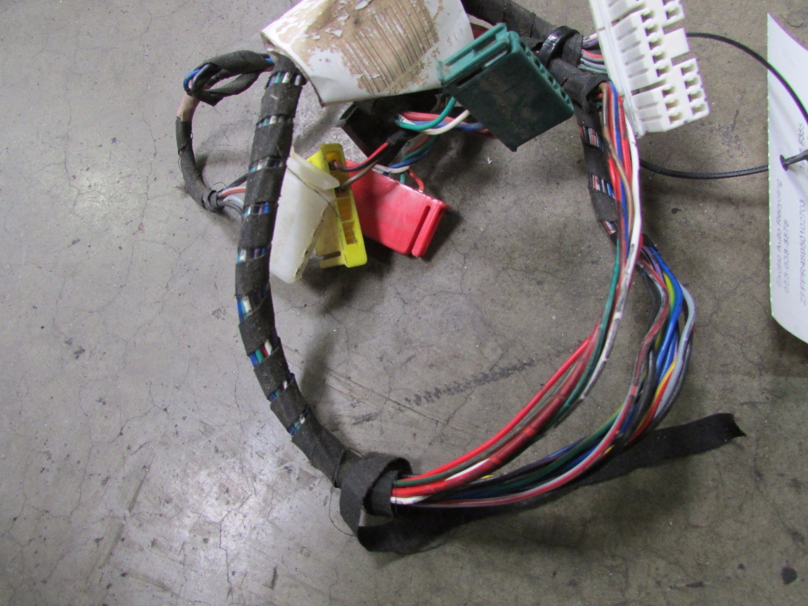 Ferrari 355, Steering Column Body Wiring Harness, Used, P/N 157421