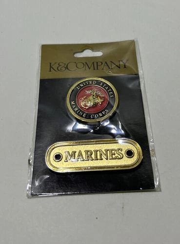 United States Marine Corps Emblem Die-cast Decal K&C Company