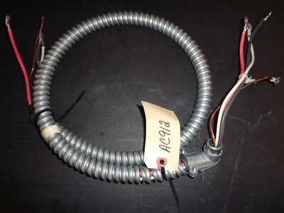 Genuine OEM GE Oven Conduit Wire WB18T10573  Power Cord - AC912